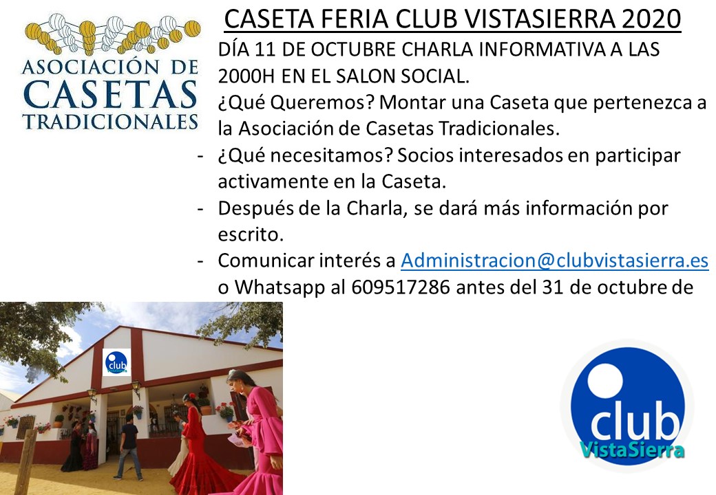 CASETA DE FERIA 2020